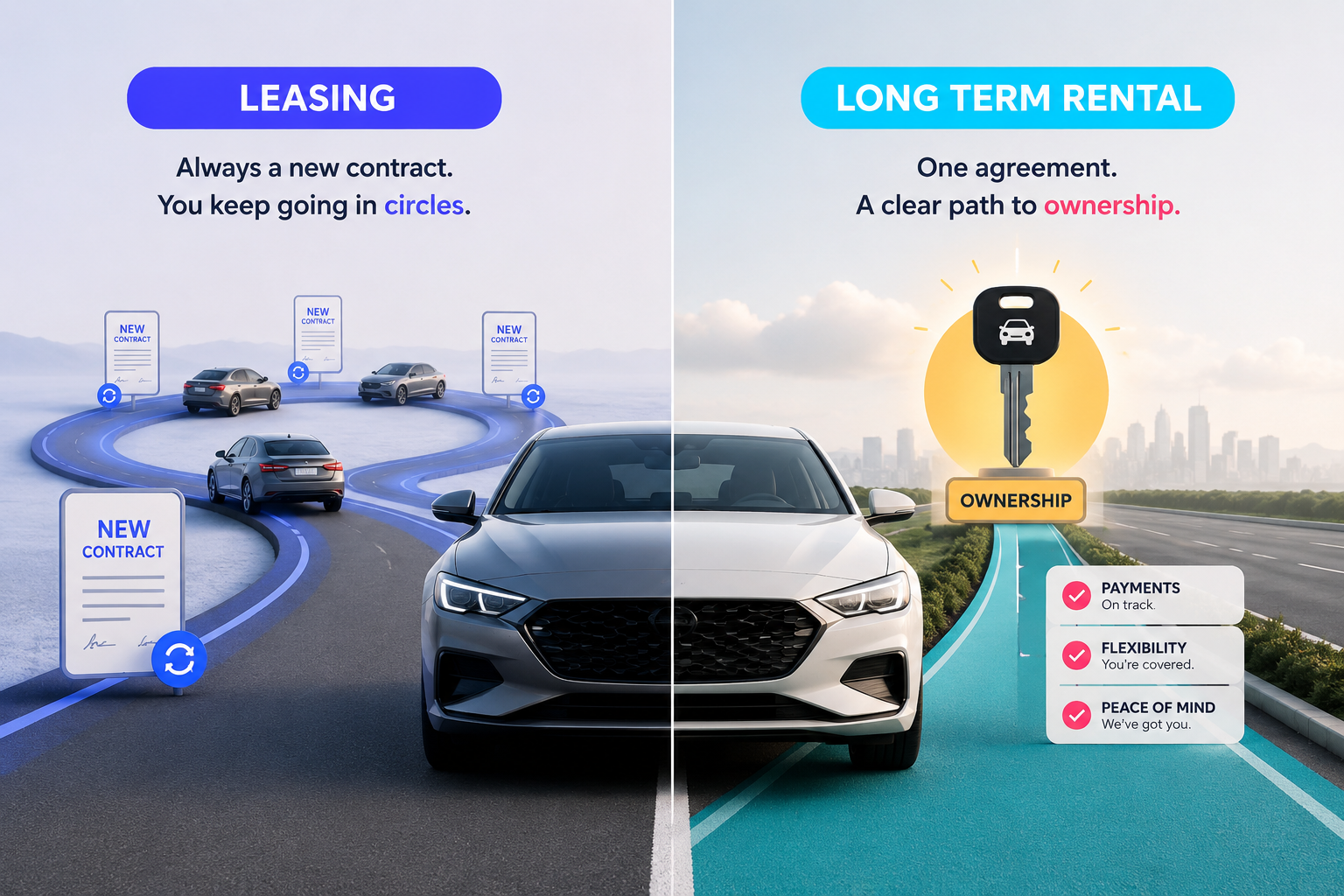 Own Not Rent Rent to Own vs Long-Term Car Rental: Which Is Right for You?